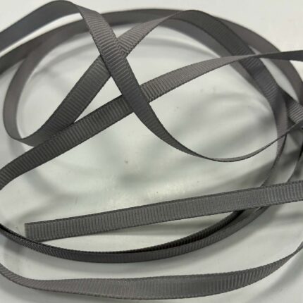 Grosgrain juostelė, 6 mm Pilka 24
