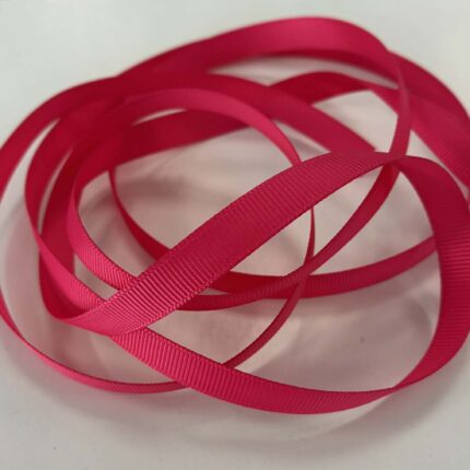 Grosgrain juostelė, 9 mm Rožinė 23