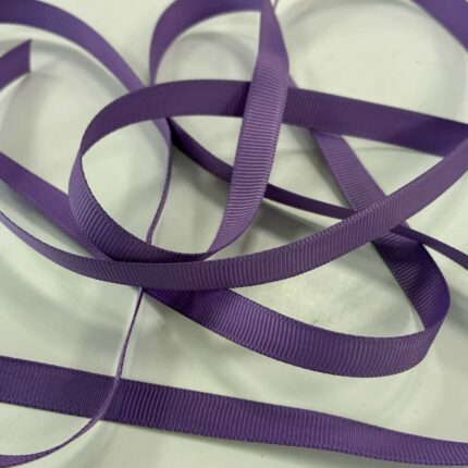 Grosgrain juostelė, 9 mm Tamsi violetinė 34