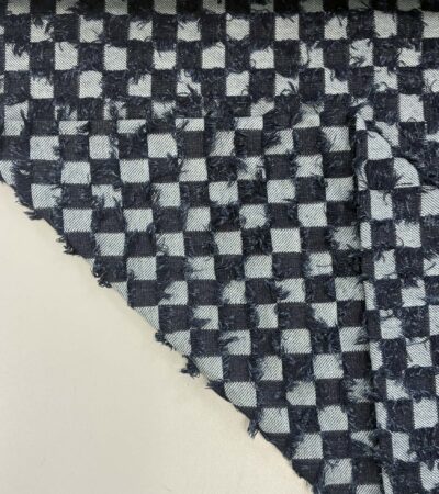 Džinsas Tamsiai mėlyni kvadratėliai