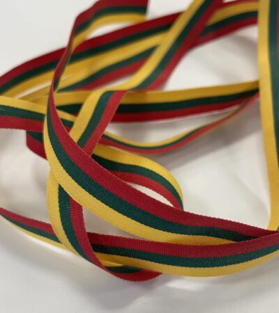 Dekoratyvinė juostelė, Trispalvė 15 mm