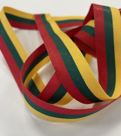 Dekoratyvinė juostelė, Trispalvė 20 mm