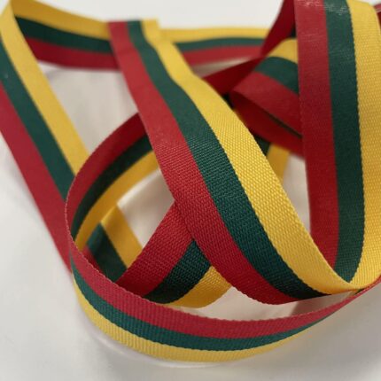Dekoratyvinė juostelė, Trispalvė 20 mm