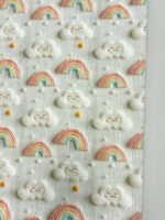 Kilpinis, skaitmeninės spaudos trikotažas Debesėliai