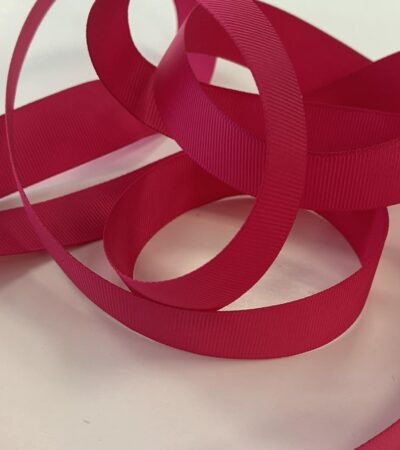 Grosgrain juostelė 22 mm, Rožinė 06