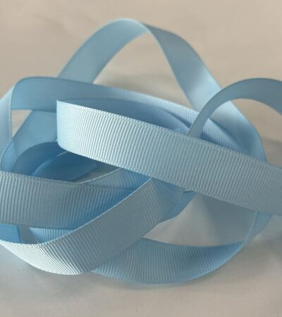 Grosgrain juostelė 15 mm, Žydra 17