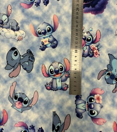 Kilpinis, skaitmeninės spaudos trikotažas Linksmi Stičai