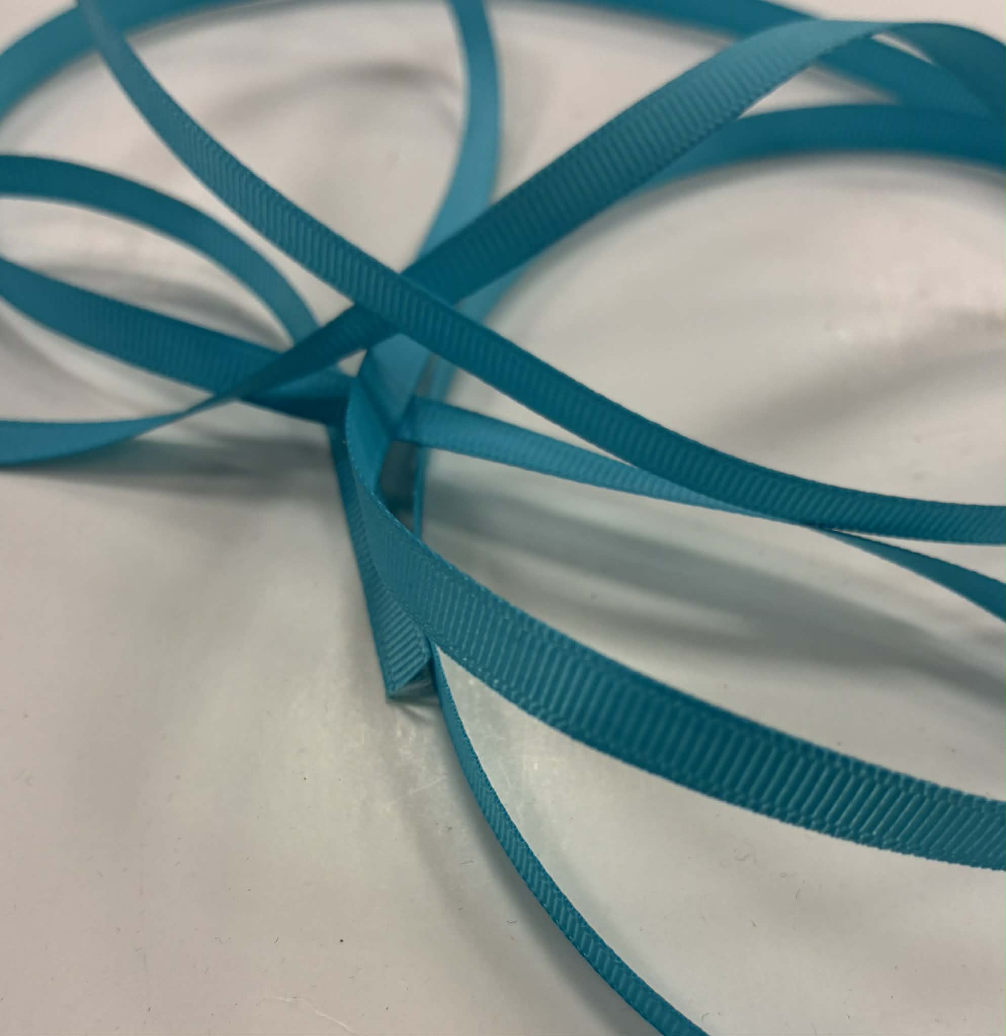 Grosgrain juostelė, 6 mm Turkio 15 Grosgrain juostelė, 6 mm Turkio 15