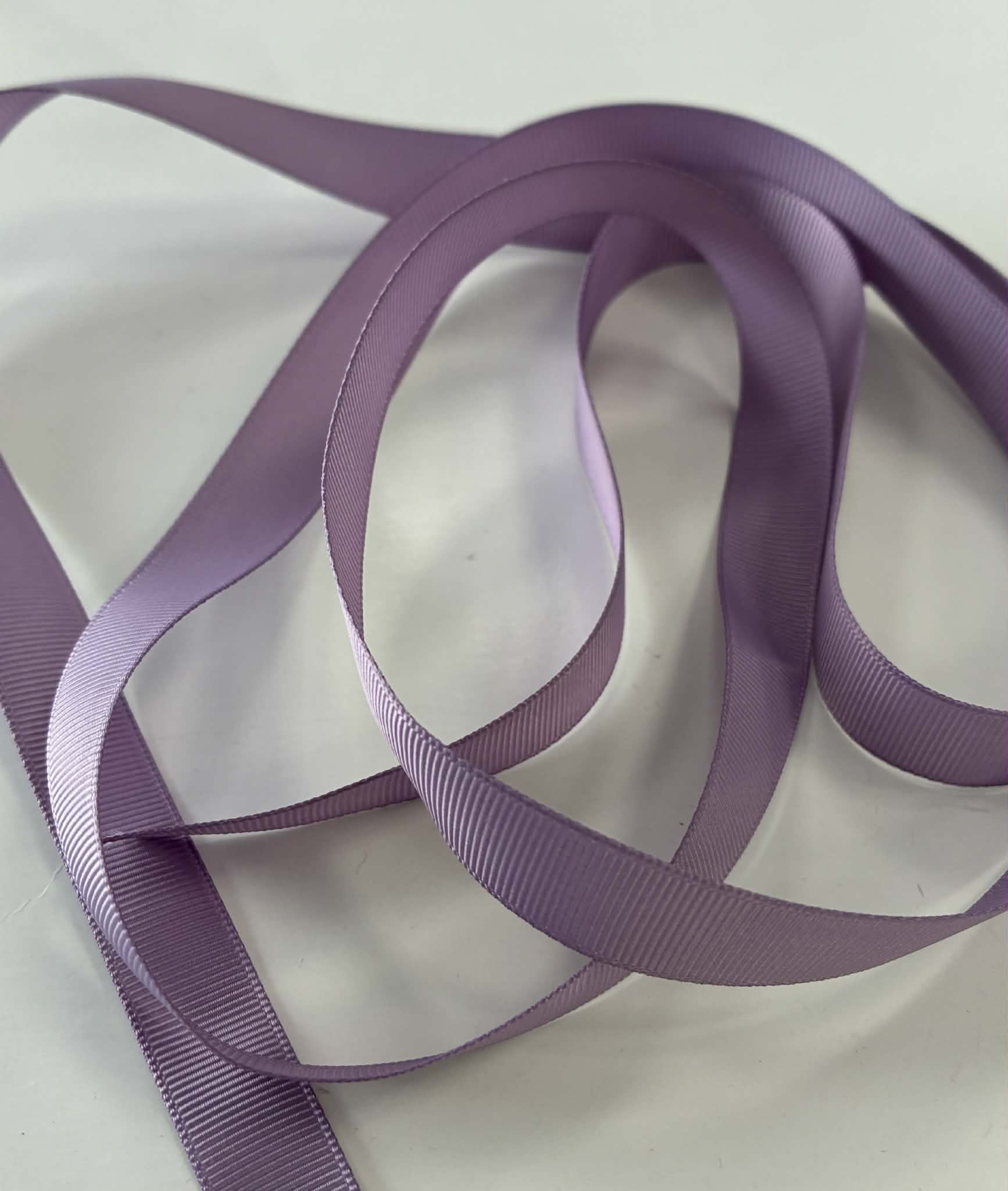 Grosgrain juostelė 15 mm, Alyvinė 18 Grosgrain juostelė 15 mm, Alyvinė 18