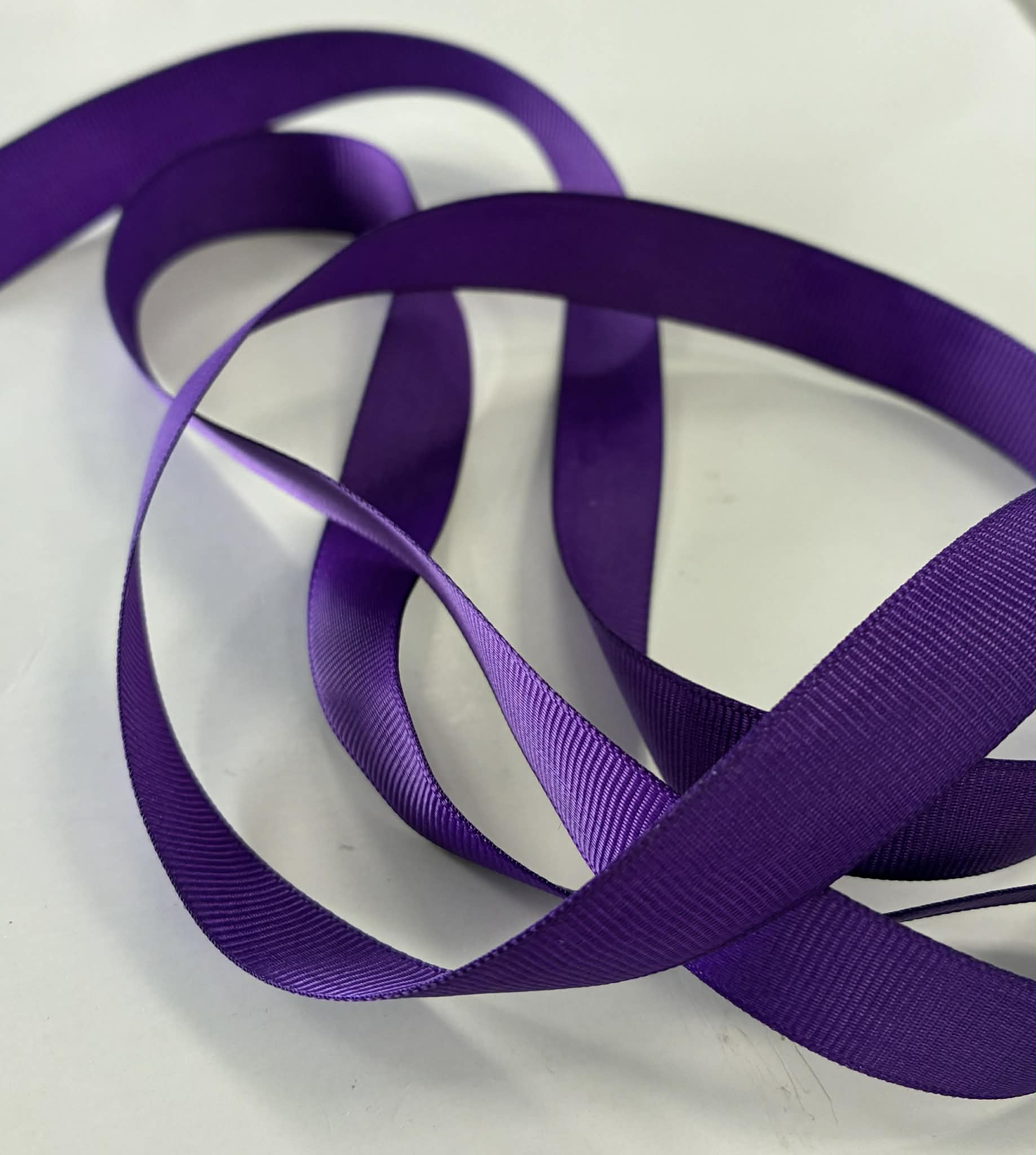Grosgrain juostelė 15 mm, Violetinė 01