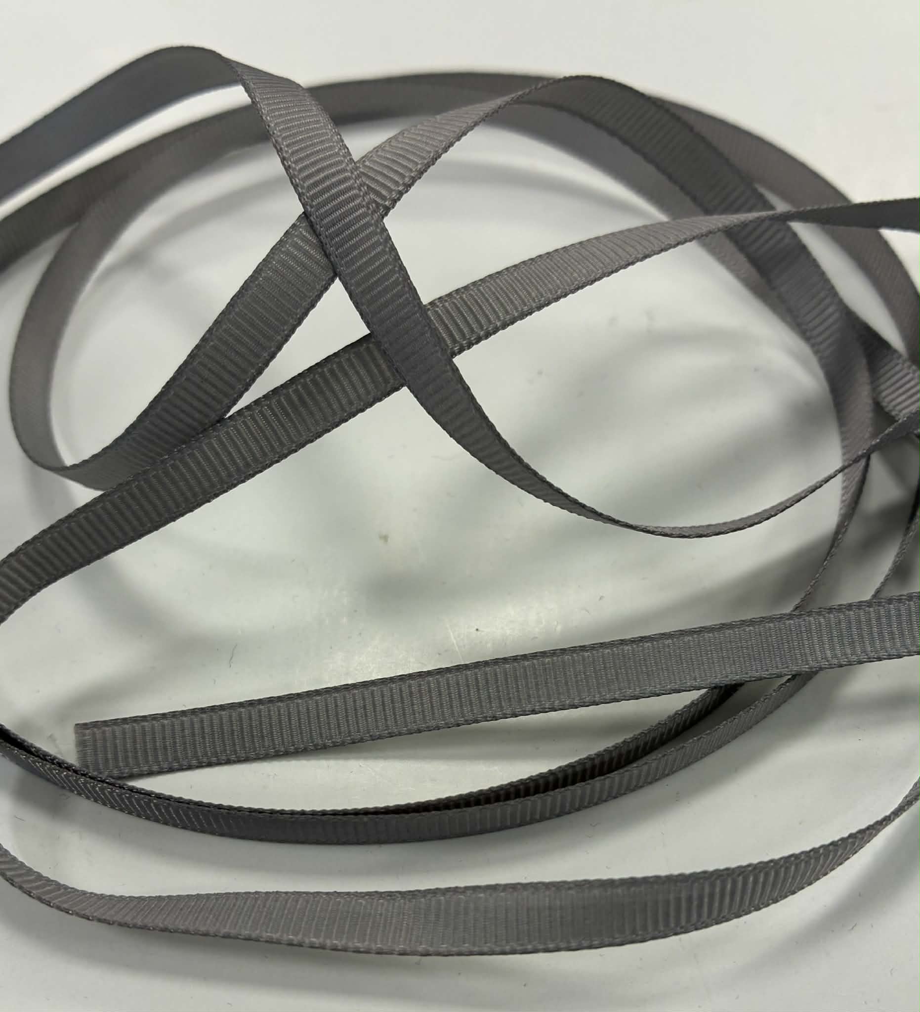 Grosgrain juostelė, 6 mm Pilka 24 Grosgrain juostelė, 6 mm Pilka 24