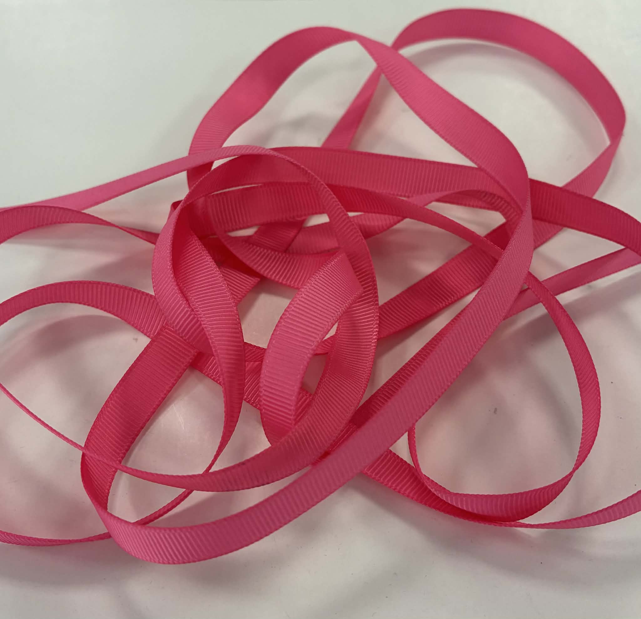 Grosgrain juostelė, 9 mm Rožinė 09