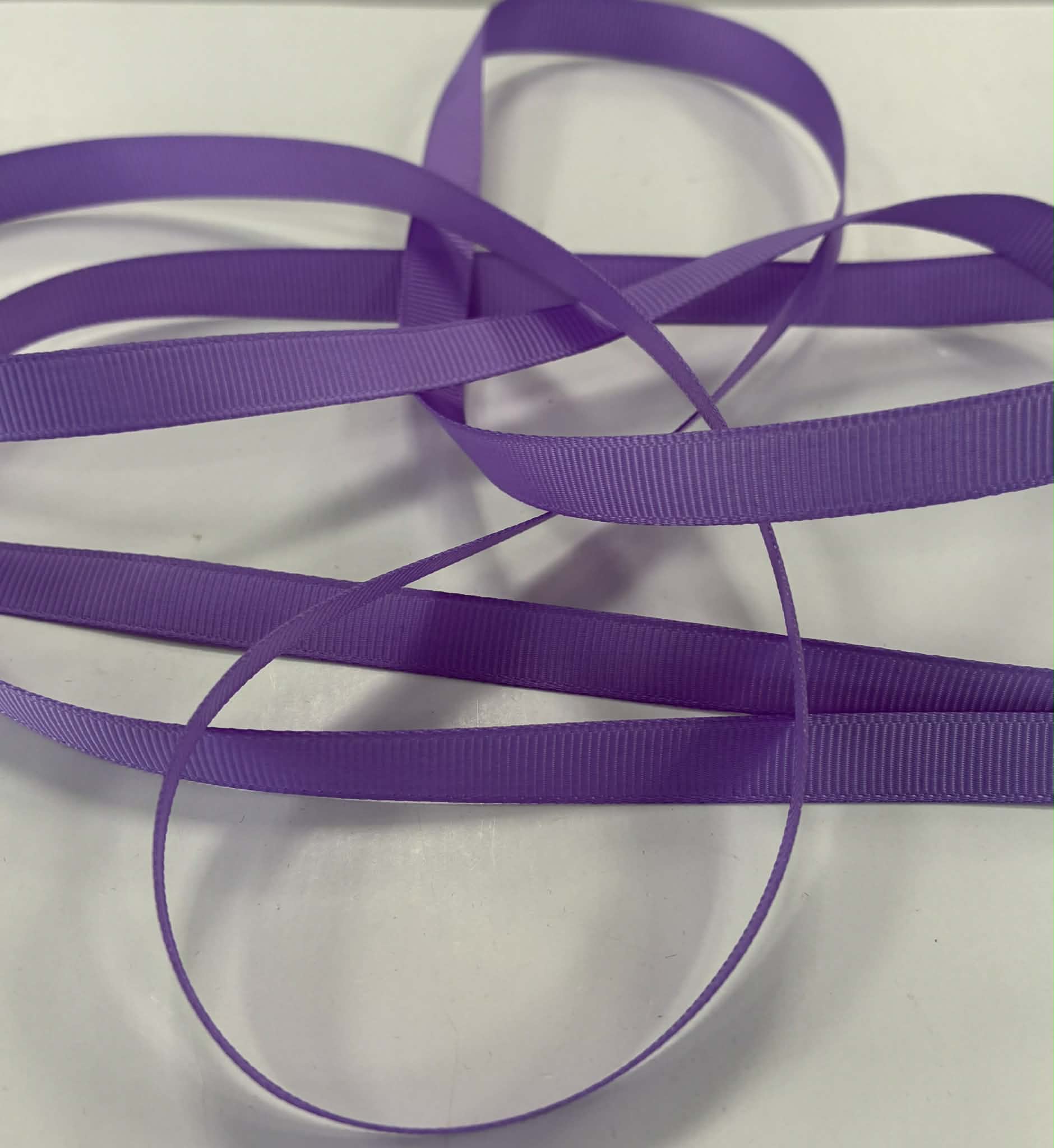 Grosgrain juostelė, 9 mm Šviesi violetinė 35