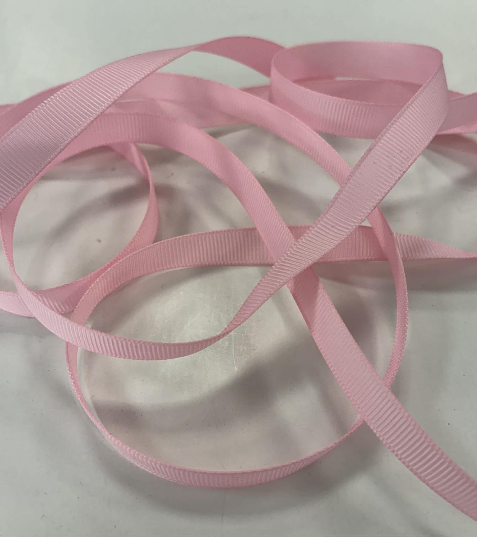 Grosgrain juostelė, 9 mm Šviesiai rožinė 27