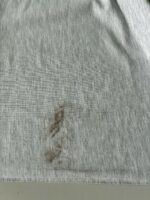 Kilpinis trikotažas Light grey melange, 250 g/m2 BROKAS