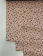 Medvilninis double gauze muslinas Pelenų rožė smulkios gėlytės