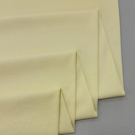 Vidutinis rib trikotažas LEMON ICING