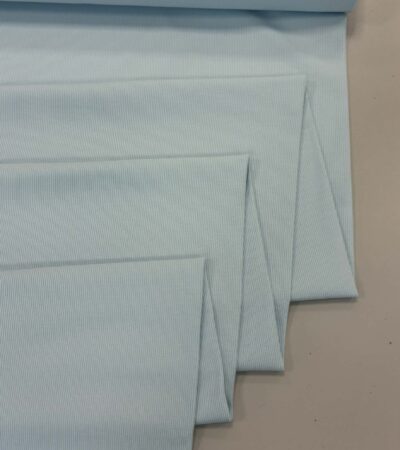 Vidutinis rib trikotažas DELICATE BLUE