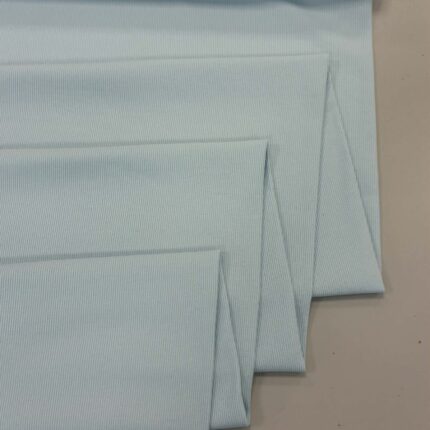 Vidutinis rib trikotažas DELICATE BLUE