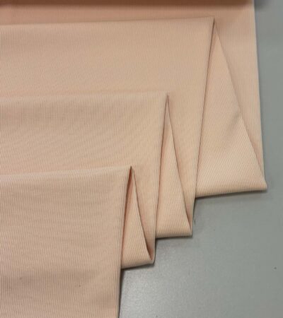 Vidutinis rib trikotažas PALE PEACH