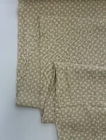 Medvilninis double gauze muslinas Smėliniai gėlių žiedai