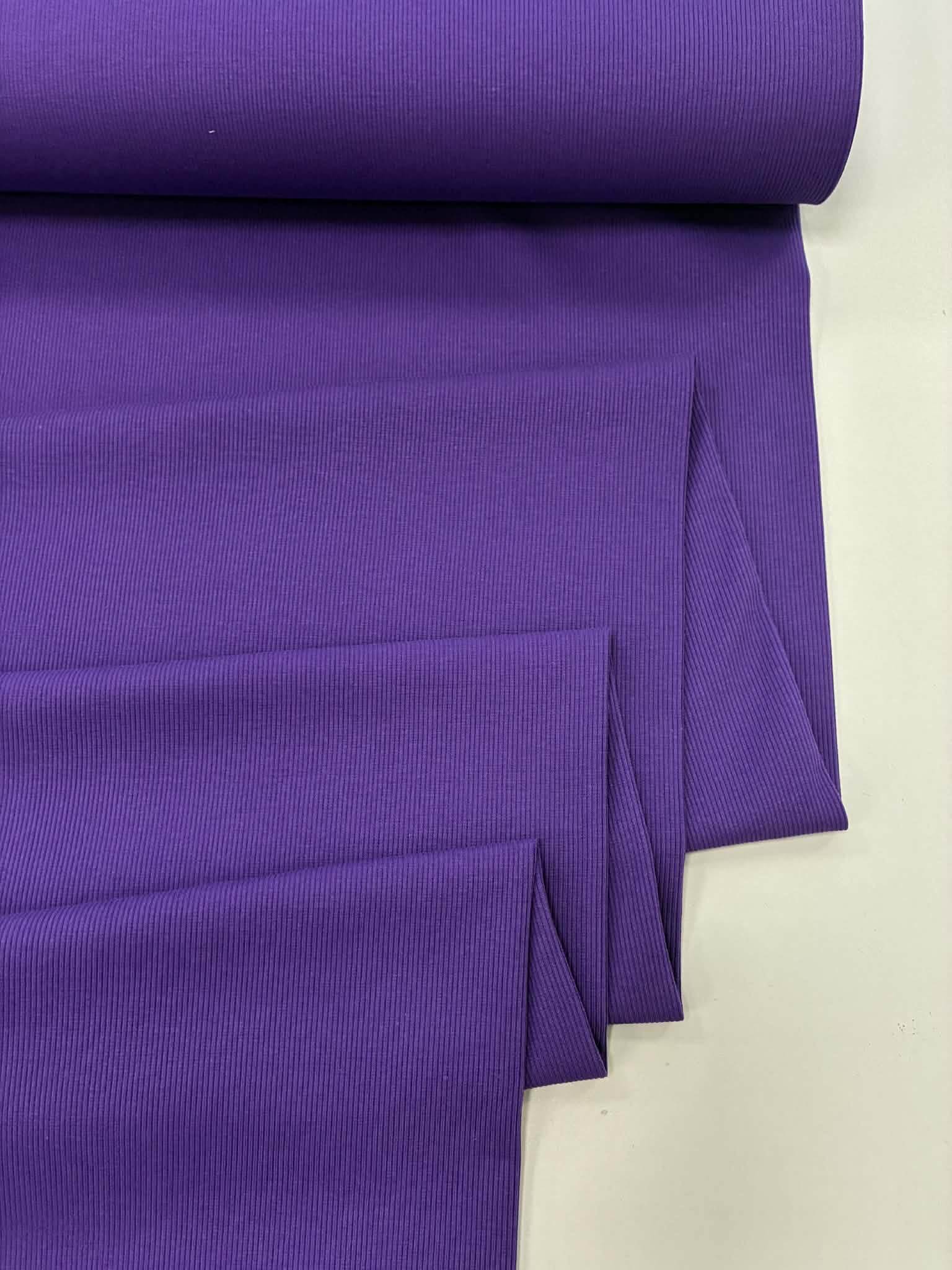 Vidutinis rib trikotažas PURPLE