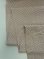 Medvilninis double gauze muslinas Pelenų rožės gėlių žiedai