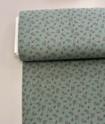 Medvilninis double gauze muslinas Mineral smulkios gėlytės