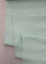 Medvilninis double gauze muslinas Mėtiniai gėlių žiedai