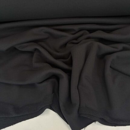 Kilpinis trikotažas Black, 400 g/m2