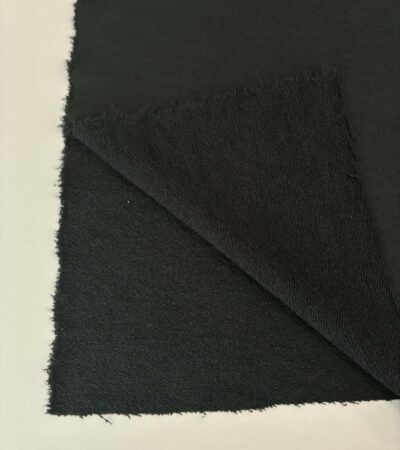 Kilpinis trikotažas Black, 400 g/m2