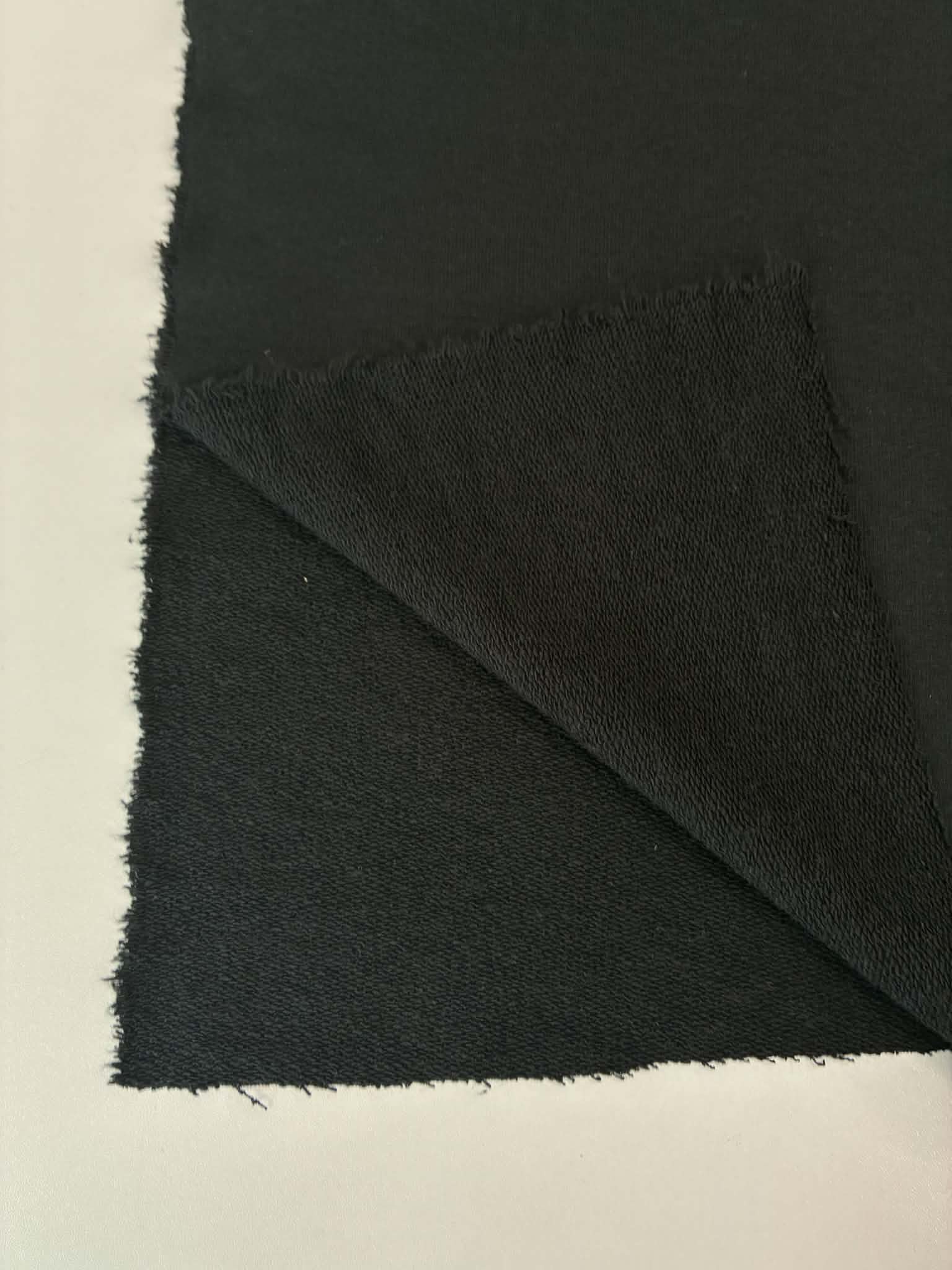 Kilpinis trikotažas Black, 400 g/m2