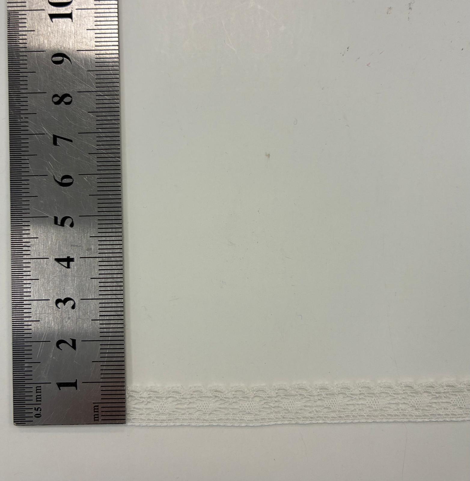 Medvilninis nėrinys, 10 mm Medvilninis nėrinys, 10 mm