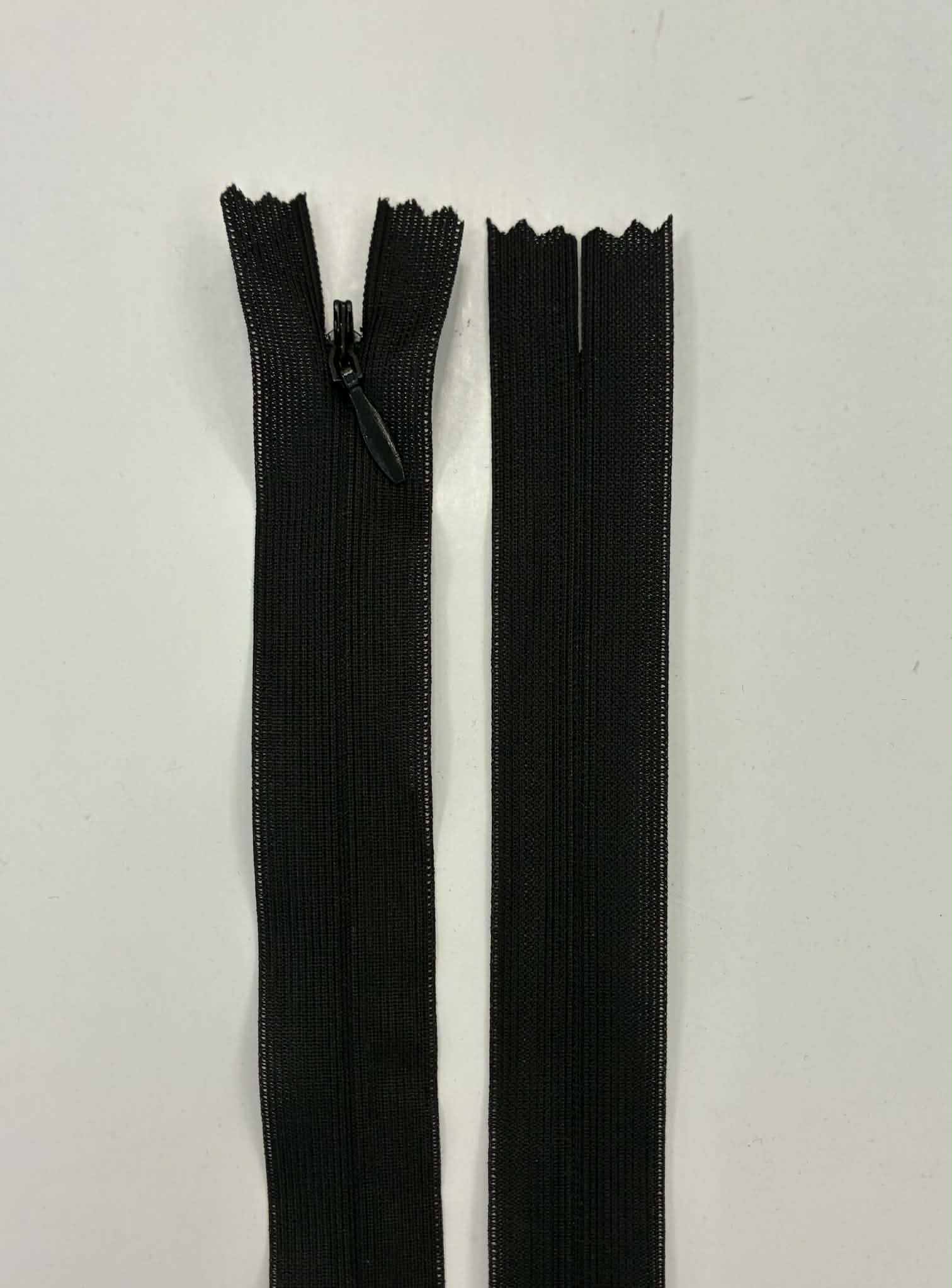 Paslėptas užtrauktukas Juodas, 65 cm Paslėptas užtrauktukas Juodas, 65 cm