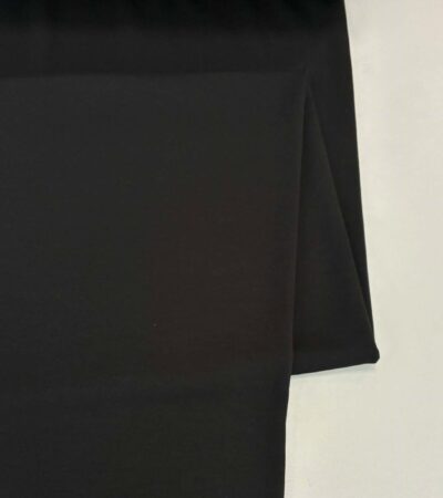 Trisiūlis kilpinis trikotažas Black