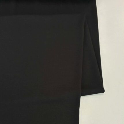 Trisiūlis kilpinis trikotažas Black