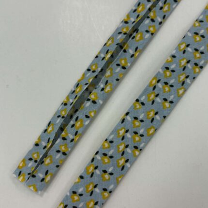 Medvilninė kantavimo juostelė Gėlytės 16 mm
