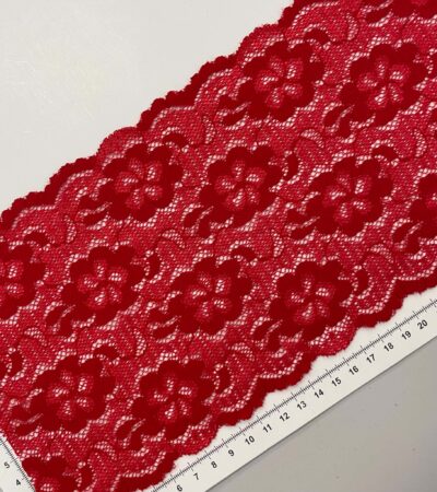 Elastinis nėrinys Raudonas GIP-119