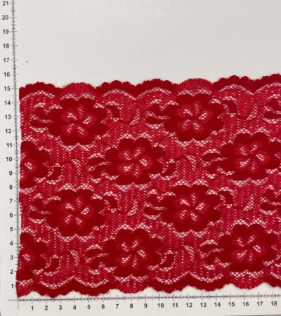 Elastinis nėrinys Raudonas GIP-119