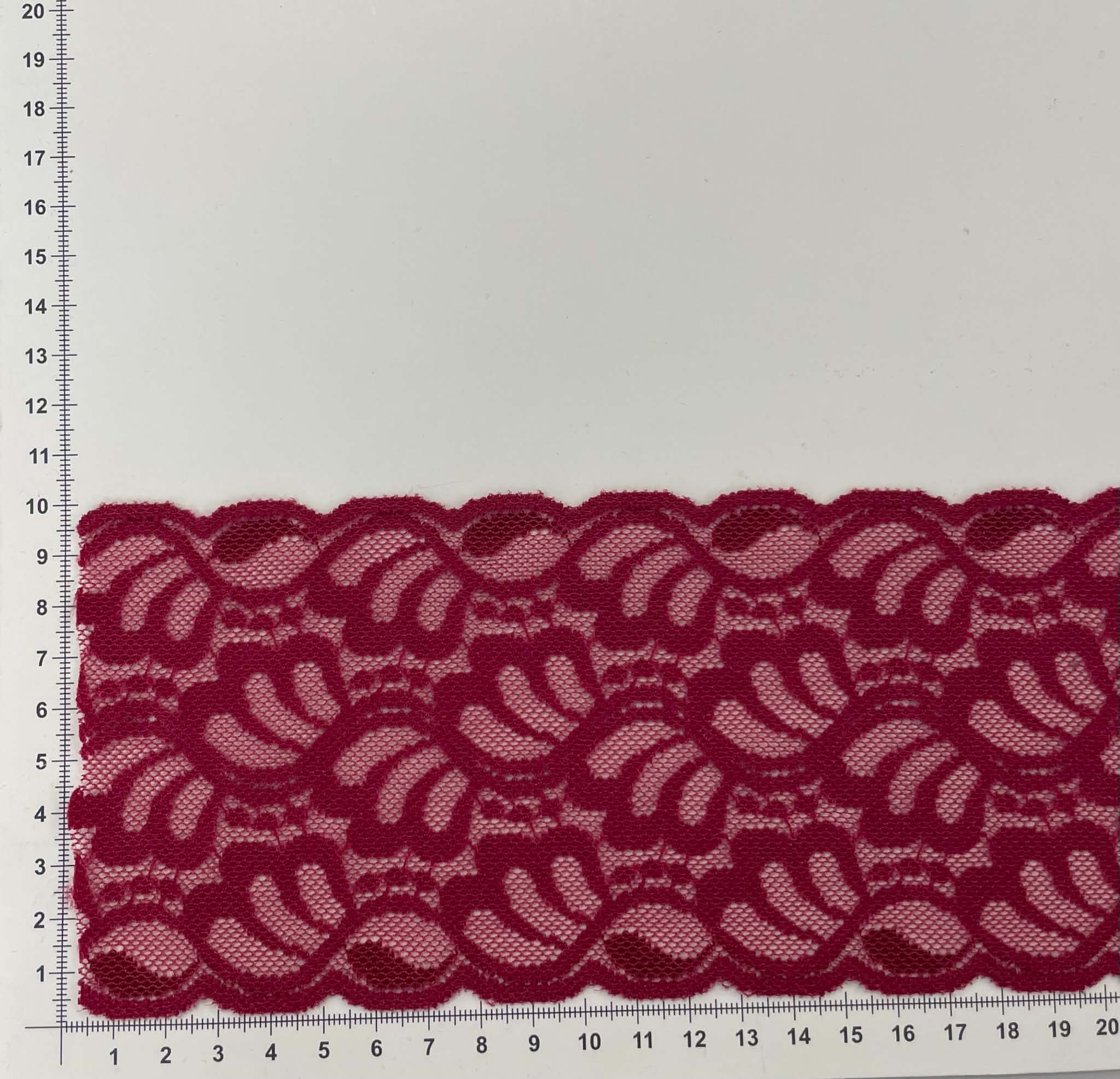Elastinis nėrinys Raudonas GIP-139 Elastinis nėrinys Raudonas GIP-139