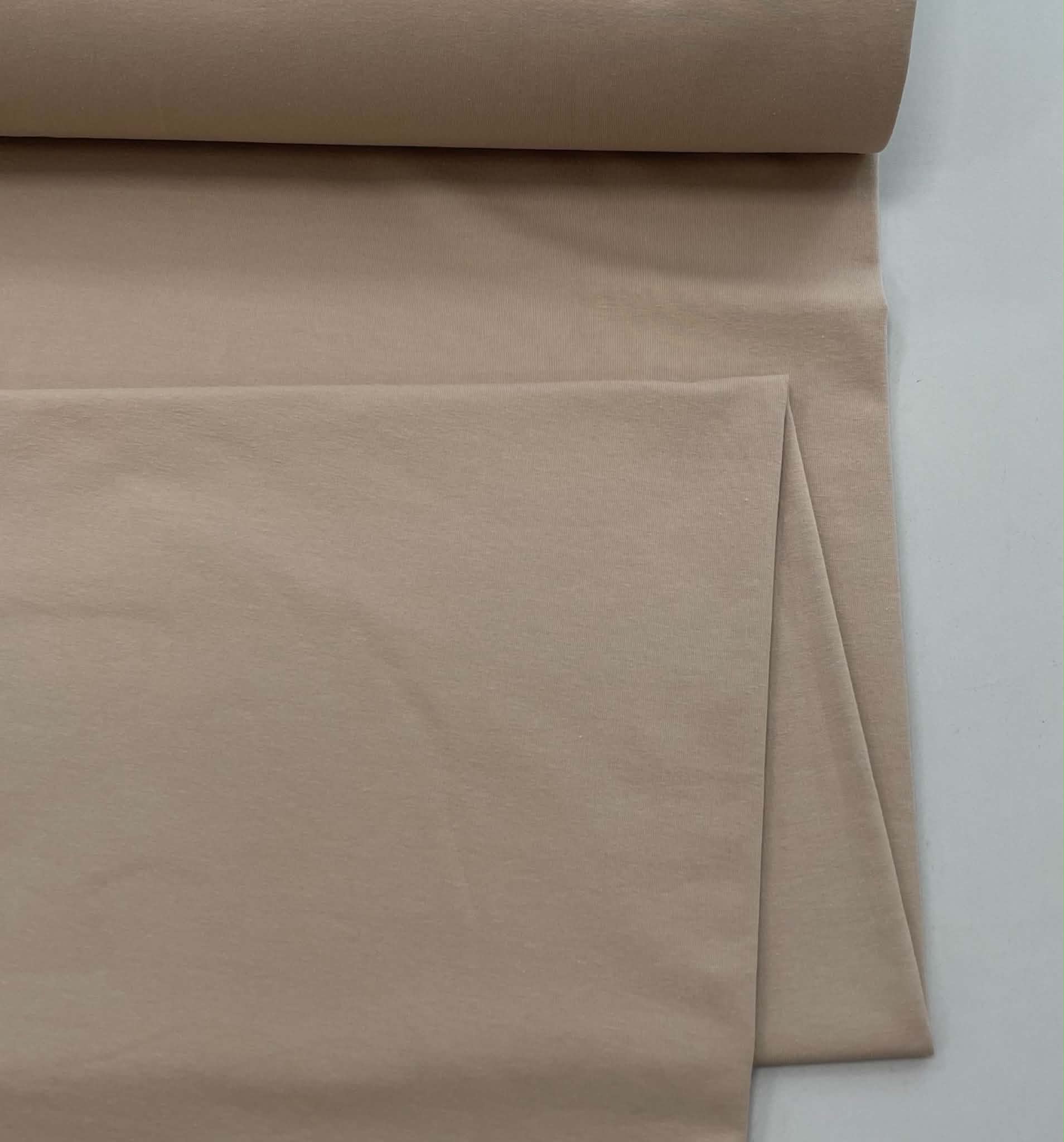 Kilpinis trikotažas Smėlinė, 270 g/m2 Kilpinis trikotažas Smėlinė, 270 g/m2