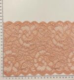 Elastinis nėrinys Švelniai persikinis GIP-156