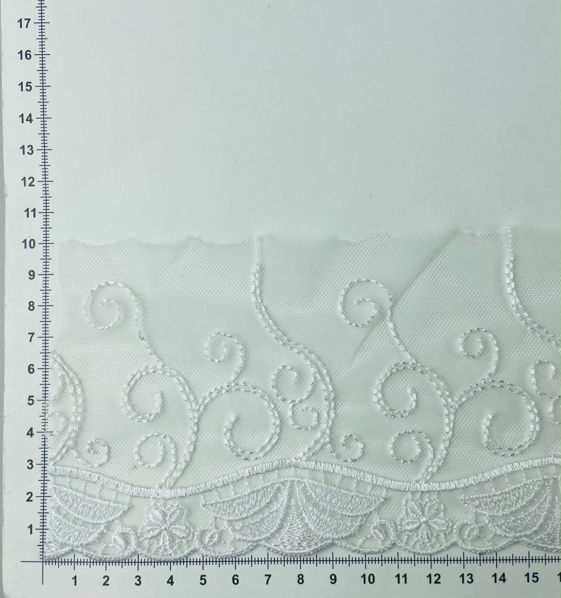 Elastinis nėrinys Baltas GIP-160