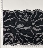 Elastinis nėrinys Juodas GIP-190