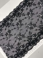Elastinis nėrinys Juodas GIP-191