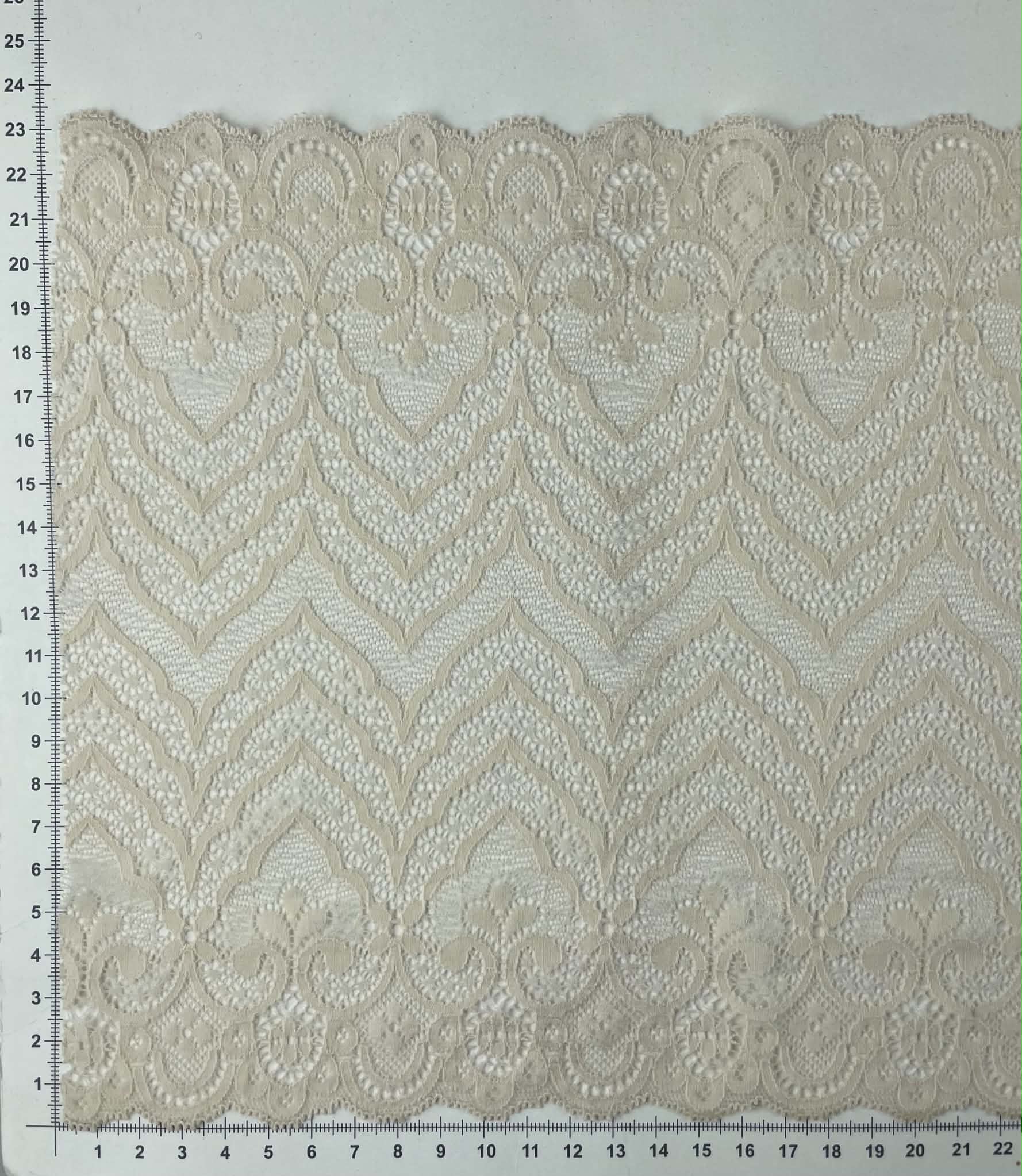 Elastinis nėrinys Kreminis GIP-167 Elastinis nėrinys Kreminis GIP-167