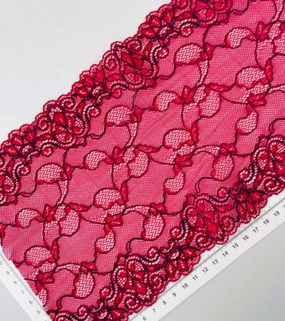 Elastinis nėrinys Raudonas GIP-176