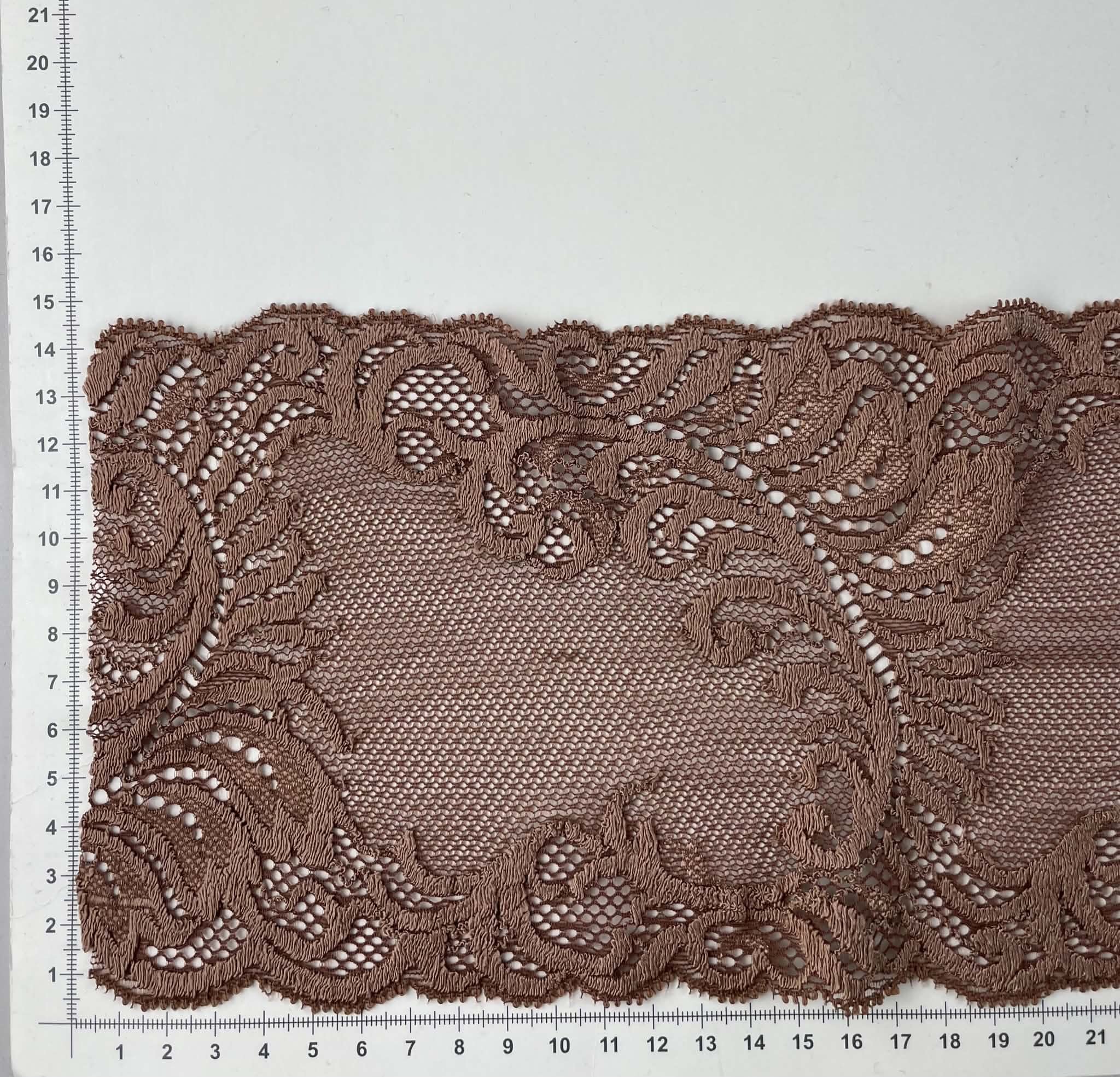 Elastinis nėrinys Rudas GIP-173