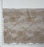 Elastinis nėrinys Šviesiai rudas GIP-166