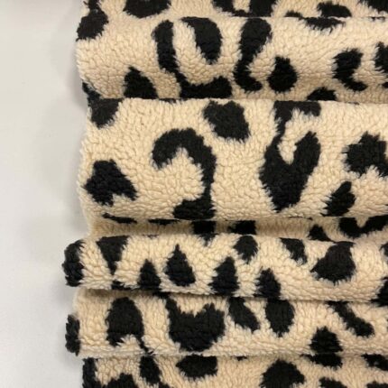 Teddy medžiaga Smėlinis leopardas 08-01